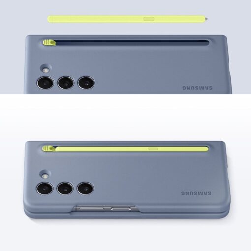 Original Samsung Galaxy Z Fold 5 5G With S Pen Silicone Case Standing Cover For Galaxy Z Fold 5 Phone Cases - Image 15