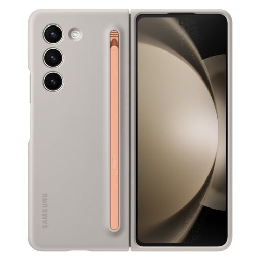 Original Samsung Galaxy Z Fold 5 5G With S Pen Silicone Case Standing Cover For Galaxy Z Fold 5 Phone Cases - Image 18