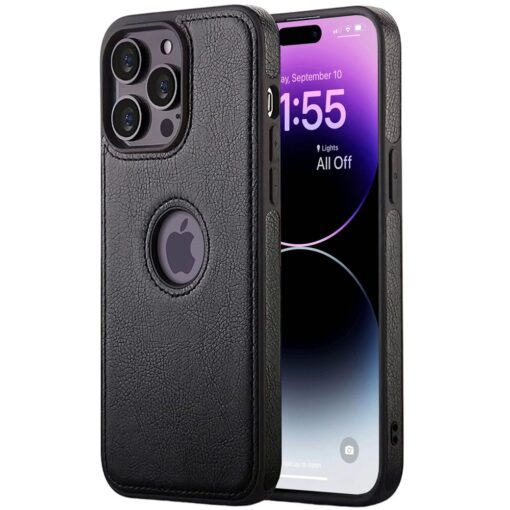 iPhone 13/14 Series PU Leather Shockproof Business Style Mobile Phone Case - Image 4