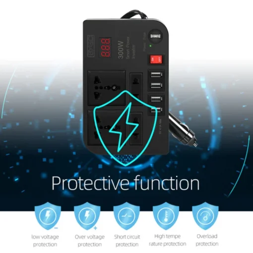 Superior Quality SPARK 3 Car Power Inverter 300W - Image 6