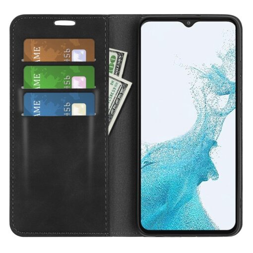 Samsung Galaxy A32 Retro-skin Magnetic Suction Leather Case - Image 6
