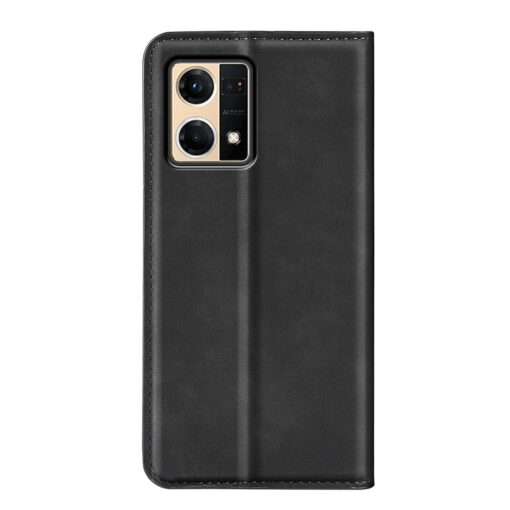Oppo Reno 7 4G & 5G Series Retro-skin Magnetic Suction Leather Case - Image 17
