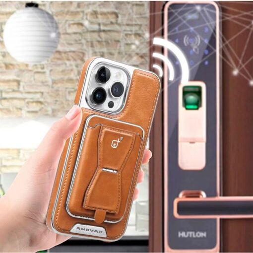 Leather Wallet Stand Phone Case For iPhone 13  14 15 16 Pro Max Series Phone Card Holder Leather Cover. - Image 8