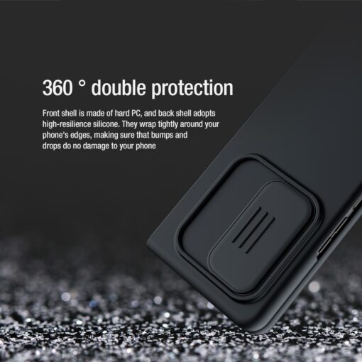 Samsung Galaxy Z Fold 3 Nillkin CamShield Silicone Case with Camera Cover - Image 6