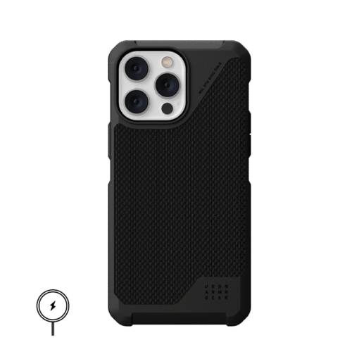 UAG Metropolis LT Magsafe for iPhone 14 Pro Max – Kevlar Black - Image 2
