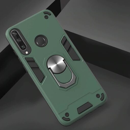 Huawei Y6P  Shockproof Armor Case + 3D Glass Protector - Image 18