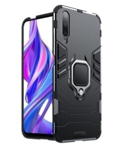 Huawei Y9s  Armor Ring Case + 3D Glass Protector