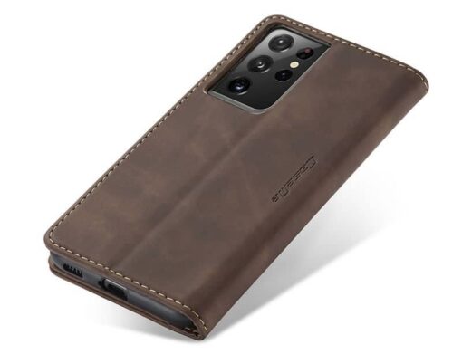 Samsung Galaxy S21 Series CaseMe Leather Flip Case - Image 11