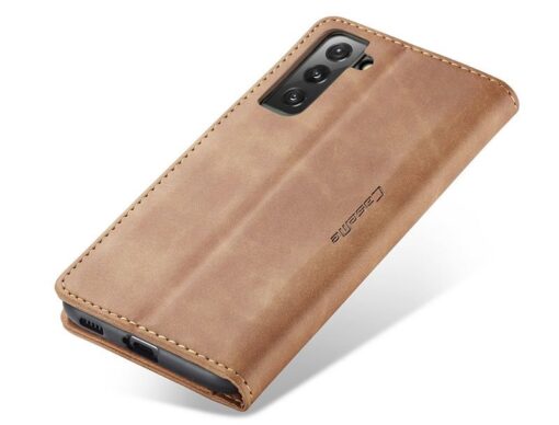 Samsung S21 CaseMe Leather Flip Cover - Image 9