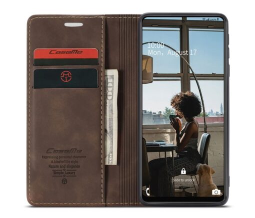 Samsung Galaxy A73 CaseMe Leather Flip Cover - Image 15