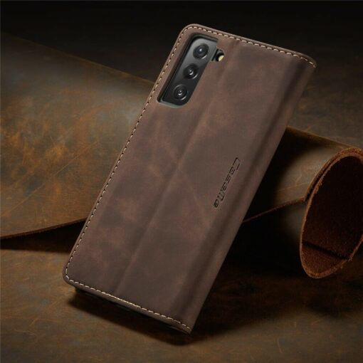 Samsung S21 CaseMe Leather Flip Cover - Image 15