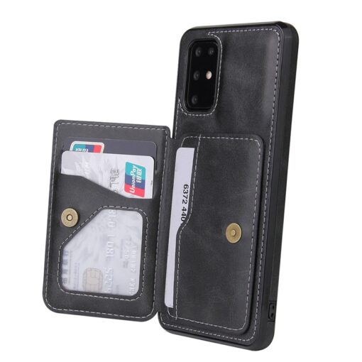 Samsung S21 Ultra Luxury Leather Wallet Back Cover Case - Image 7