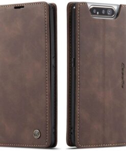 Samsung Galaxy  A80 CaseMe Leather Flip Case
