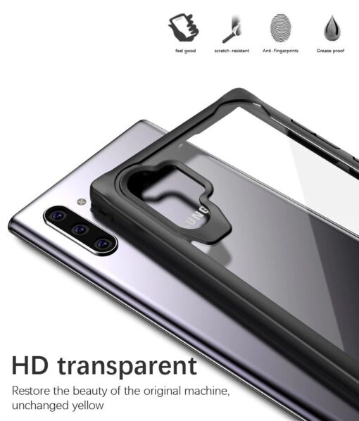 iPaky Clear Back Case for Samsung Note 10/Note10+ - Image 6