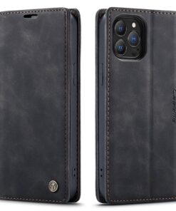 iPhone 14 Series Caseme Leather Flip Cover