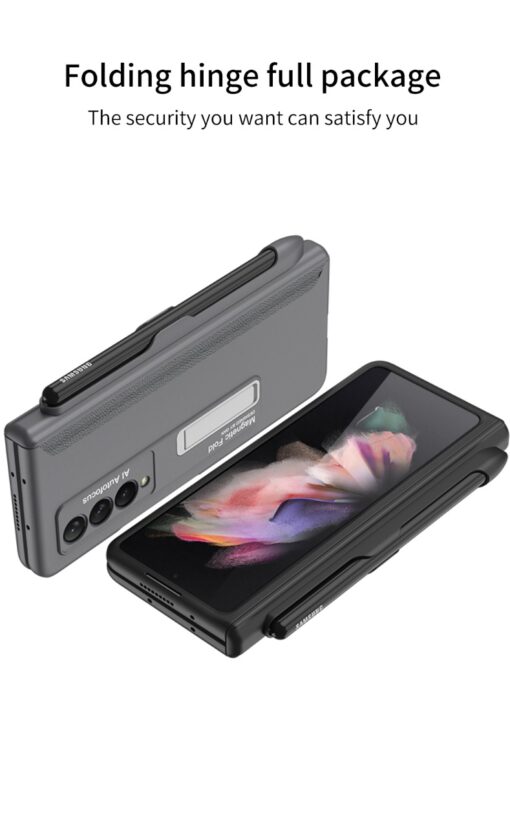 Samsung Galaxy Z Fold 3 Kickstand Phone Magnetic Case - Image 5