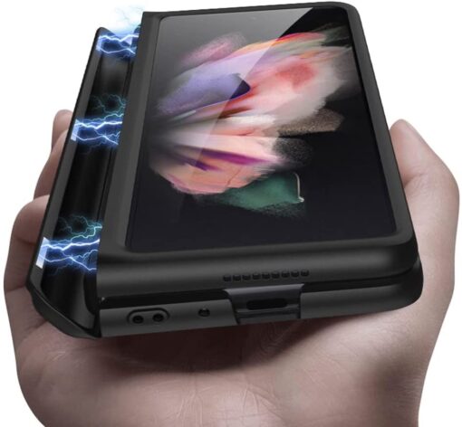 Samsung Galaxy Z Fold 3 Kickstand Phone Magnetic Case - Image 7