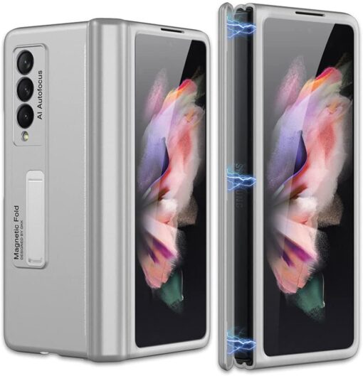 Samsung Galaxy Z Fold 3 Kickstand Phone Magnetic Case - Image 3