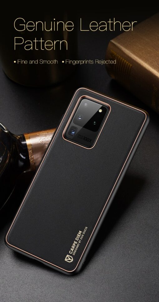 Dux Ducis Yolo Leather Electroplated Case for Samsung S20+/S20 Ultra - Image 13