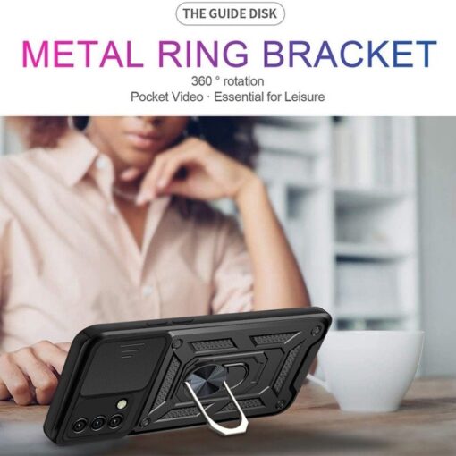 Oppo A54 A74 Series Slide Window Armor Case - Image 12