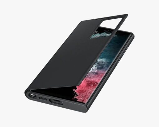 New Design Clearview Smart Case for Samsung Galaxy S22/S23/24 Ultra Series with Sensor - Image 4