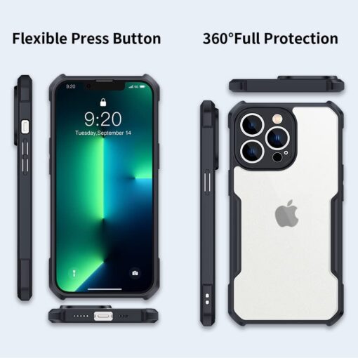 Xundd Shockproof Bumper Transparent Case For iPhone 13 Pro Max - Image 3