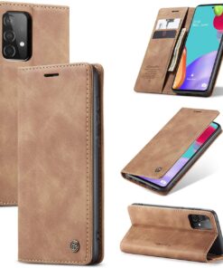 Samsung Galaxy A73 CaseMe Leather Flip Cover