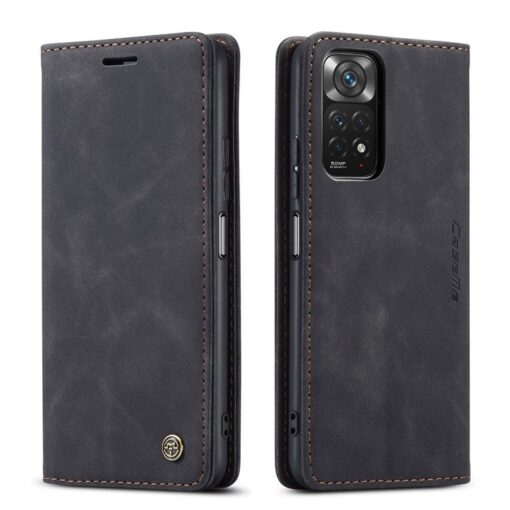 CaseMe leather Flip Case for Xiaomi Redmi Note 11 4G and Note 11s 4G - Image 3