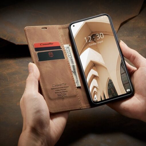 Redmi Note 11  Series 4g CaseMe Leather Flip Cover - Image 9