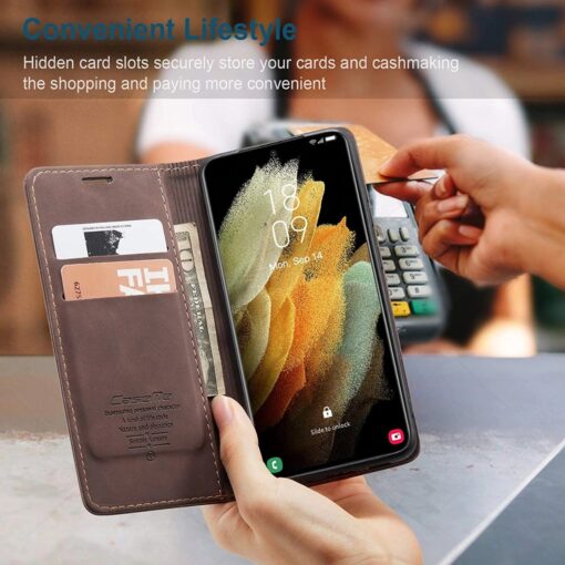 Oppo Series Premium Quality CaseMe Leather Flip Cover - Image 10