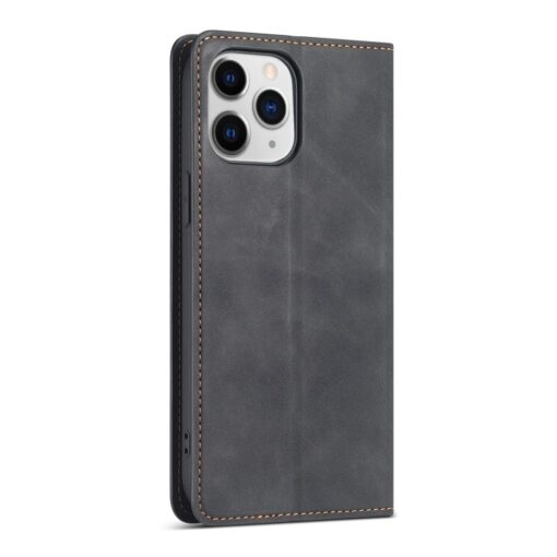 Fornwenw Genuine Leather Flip Cover for iPhone 12 Series - Image 11