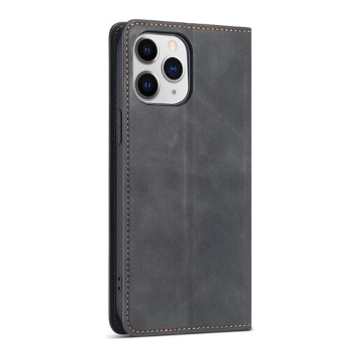 Fornwenw Genuine Leather Flip Cover for iPhone 12 Series - Image 11