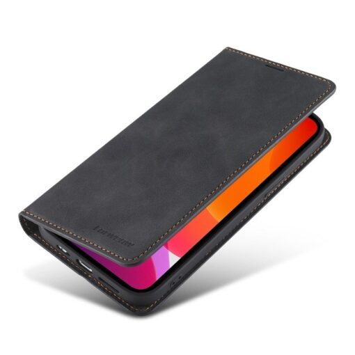 Fornwenw Genuine Leather Flip Cover for iPhone 12 Series - Image 10