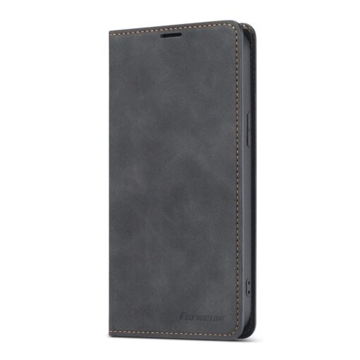 Fornwenw Genuine Leather Flip Cover for iPhone 12 Series - Image 8