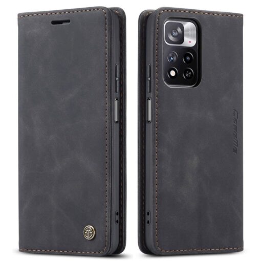 Redmi Note 11/11 Pro Series CaseMe Leather Flip Cover - Image 16