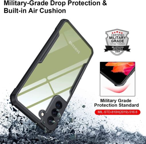 Samsung Galaxy S20 & S21 FE Xunnd Beetle Series Bumper Clear Case - Image 4