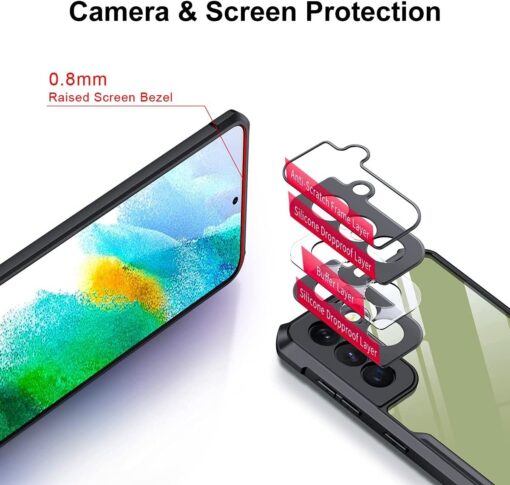 Samsung Galaxy S20 & S21 FE Xunnd Beetle Series Bumper Clear Case - Image 5