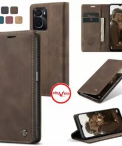 Oppo A76/A96 CaseMe leather Flip Cover