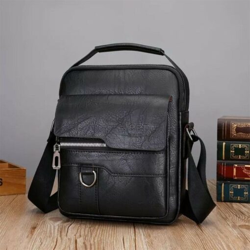 Jeep Buluo Luxury Men Crossbody Business Large Capacity Shoulder Bag - Image 2