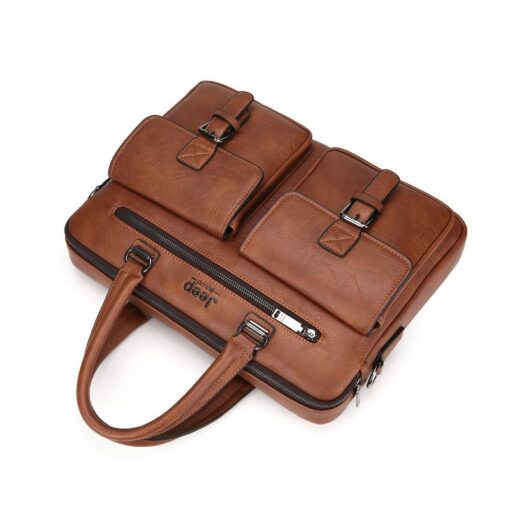 Jeep Buluo Luxury Men Crossbody Business Large Capacity Shoulder Bag - Image 14