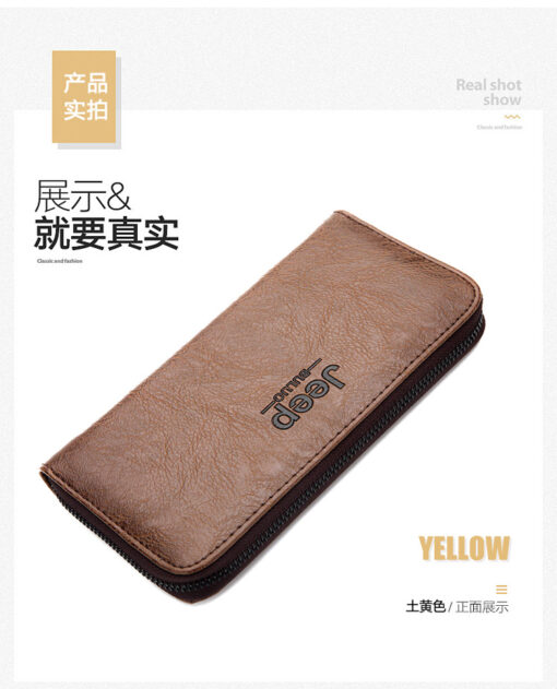 Jeep Buluo Luxury Men Crossbody Business Large Capacity Shoulder Bag - Image 15