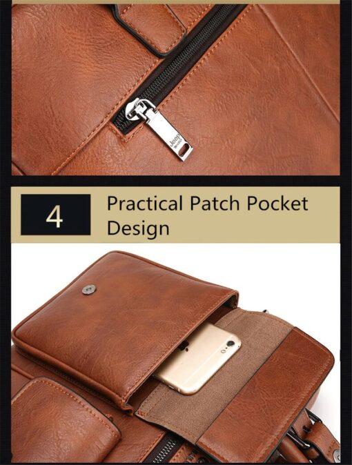 JEEP BULUO Wise Classic Business Choice British Style Laptop & Macbook bag - Image 12