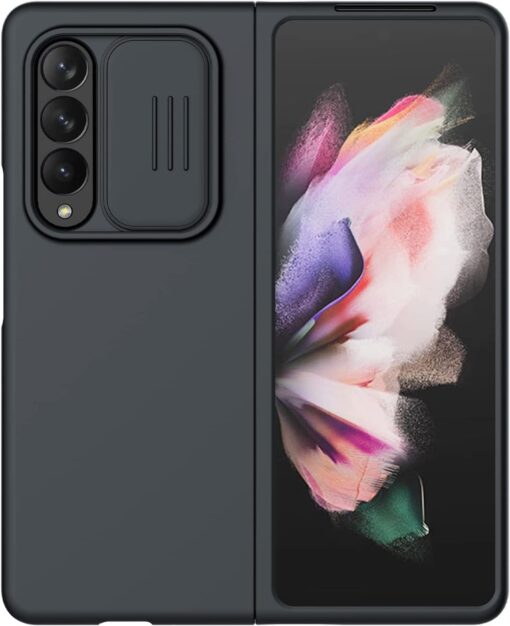 Samsung Galaxy Z Fold 3 Nillkin CamShield Silicone Case with Camera Cover - Image 10