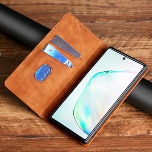Samsung A13 A23 Premium PU Leather UNIQUE Ultra Slim Wallet Flip cover - Image 4