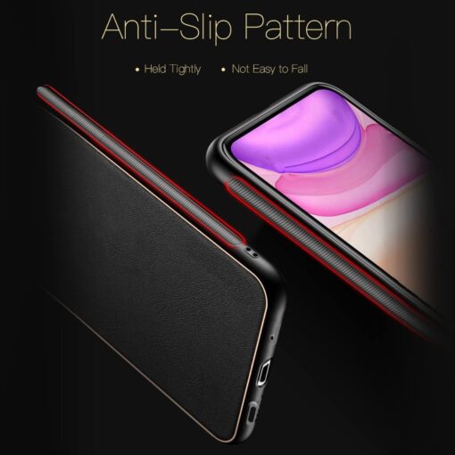 Redmi Note 10/11 Series Luxury Gold Electroplating Leather Chrome Case - Image 7
