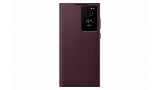 New Design Clearview Smart Case for Samsung Galaxy S22/S23/24 Ultra Series with Sensor - Image 13