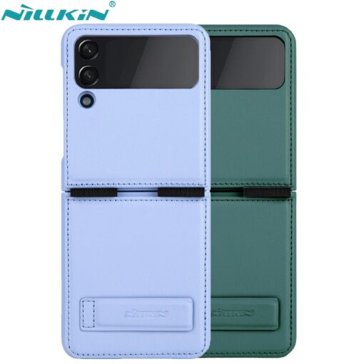 Nillkin Qin Vegan leather case for Samsung Galaxy Z Flip 3/4 5G - Image 26