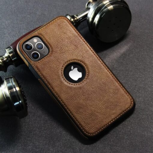 iPhone 11 Series PU Leather Shockproof Business Style Mobile Phone Case - Image 21