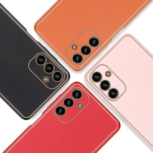 Samsung A34/A54 Dux Ducis Yolo Leather Electroplated Case - Image 6