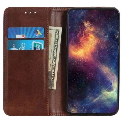 Oppo Reno 10/ Reno 10 Pro Magnetic Wallet Leather Case with Stand and Card Slots Cover - Image 5